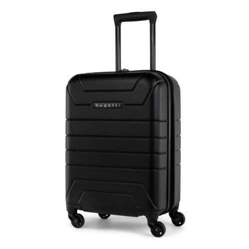 Bugatti - Osaka - 3 Piece Luggage Hardside Luggage Set with Expansion - Black