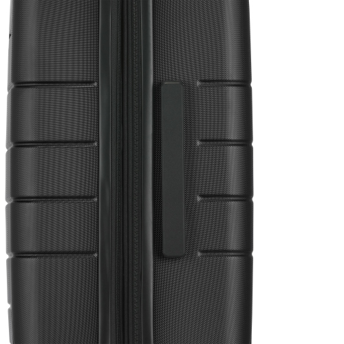 Bugatti - Osaka Hardside Large Luggage with Expansion - Black