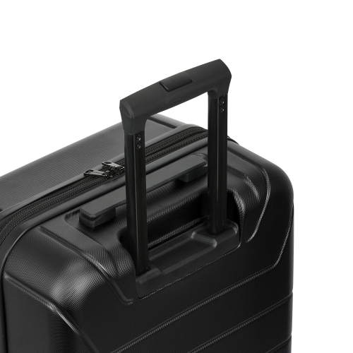 Bugatti - Osaka Hardside Large Luggage with Expansion - Black