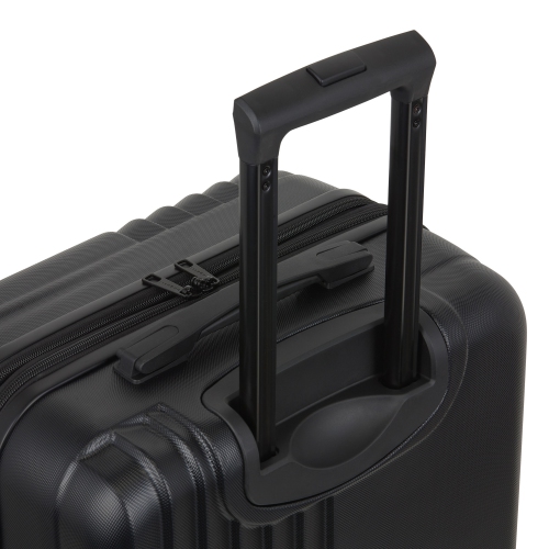 Valise rigide moyenne classique de Bugatti avec extension - Noir