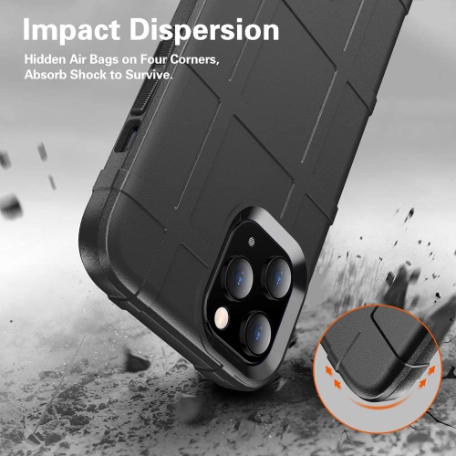 Prado Hard Back Case Rugged Shield Silicone Shockproof Cover for iPhone 13 - Free Shipping
