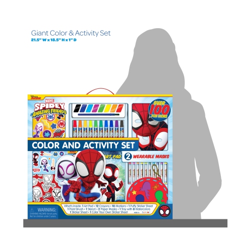 Spidey et ses incroyables amis Couleur et ensemble d’activités