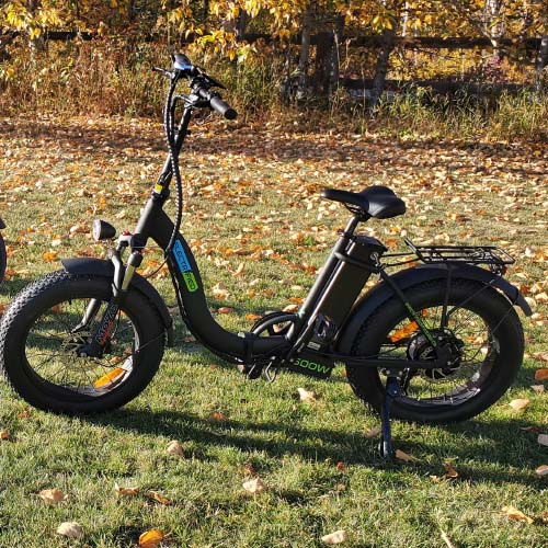 EM-StepThru eBike - This Compact Long-Range e-Bike with Low Impact Fat Tires Makes Every Ride Effortless and Fun! Includes Industry Leading