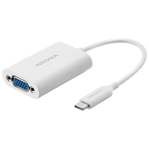 Insignia 0.15m USB-C to VGA Adapter (NS-PA2CVW23-C) - Only at Best Buy