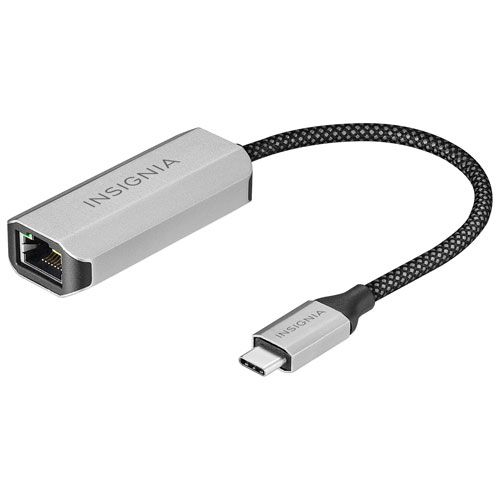 Adaptateur USB-C à Ethernet d'Insignia - Exclusivité de Best Buy
