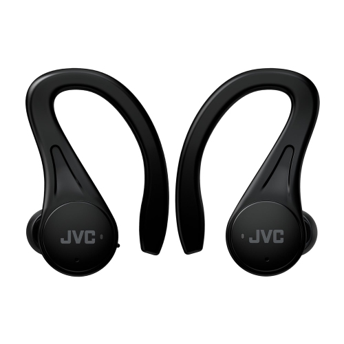 JVC HA-EC25T - Wireless In-Ear Sports Headphones, Bluetooth 5.1, With Charging Box and Touch Controls, Black