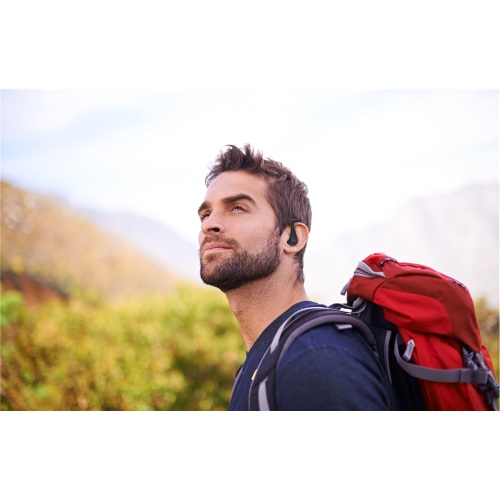 JVC HA-EC25T - Wireless In-Ear Sports Headphones, Bluetooth 5.1, With Charging Box and Touch Controls, Black