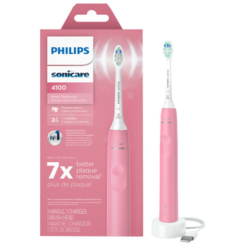 Philips Sonicare 4100 Electric Toothbrush - Deep Pink