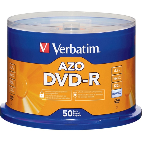 VERBATIM  Azo DVD-R 4.7GB 16X Spindle