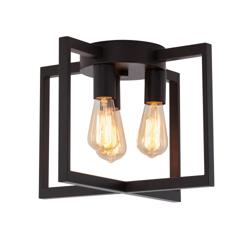 ARTIKA Yale Modern Flush Mount Ceiling Light Fixture, Bronze Beautiful flush light fixture