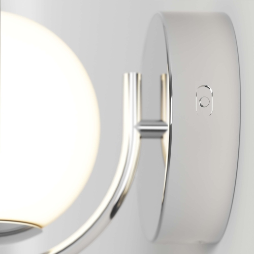 Bloom Contemporary Sconce Light, Chrome