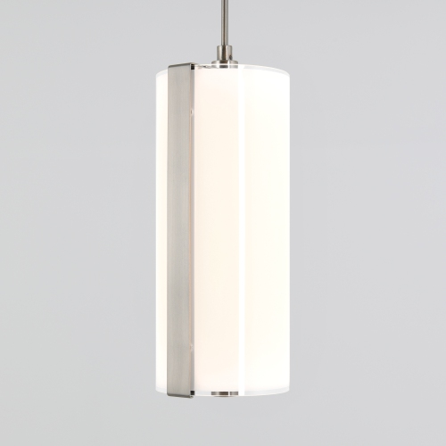 Subway Modern Pendant Light Fixture, Brushed Nickel