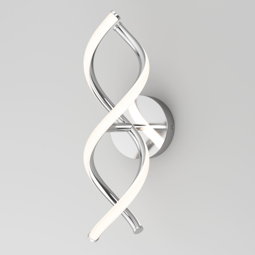Dna Modern Sconce Light, Chrome