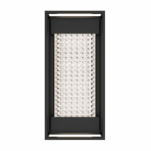 ARTIKA  Champagne Glam Modern Outdoor Wall Light In Black
