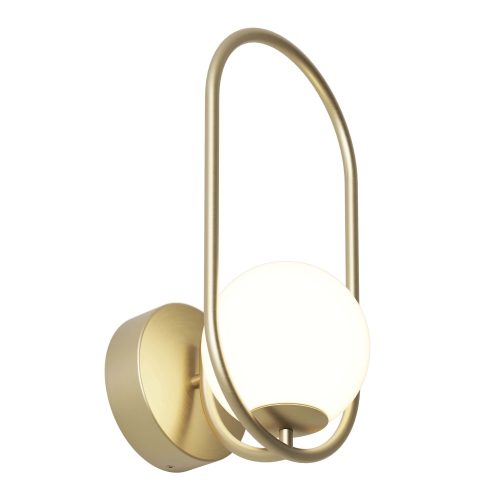 Bloom Contemporary Sconce Light, Gold