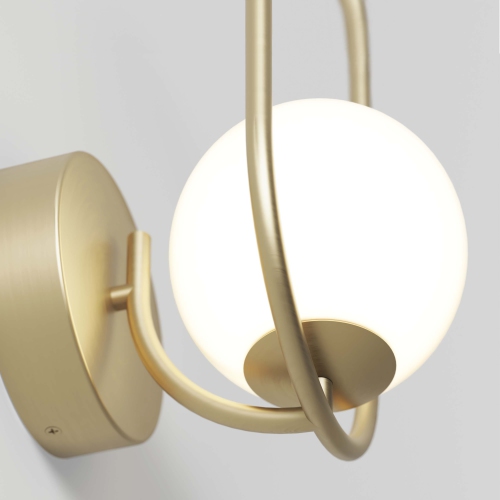 Bloom Contemporary Sconce Light, Gold