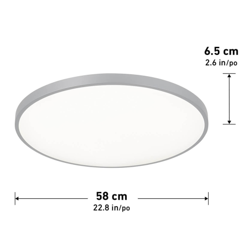 Jupiter Modern Flush Mount Ceiling Light Fixture, White