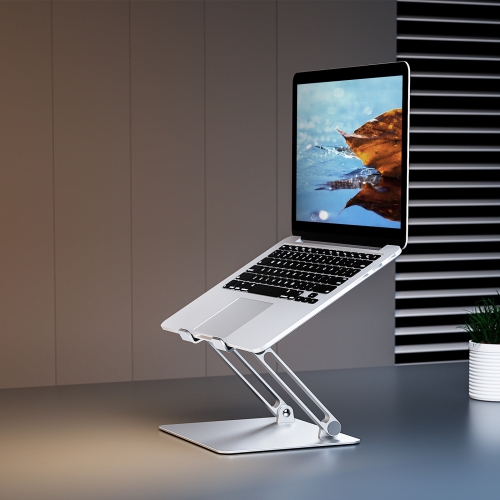 SHOPPINGALL Adjustable Laptop Stand for Laptop Up to 17 Inches - SA-LS3-SILVER