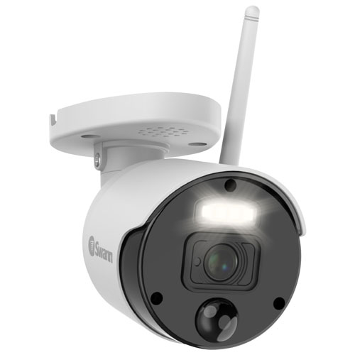 Swann Semi-Wireless Indoor/Outdoor 1080p HD Add-On Security Camera - White