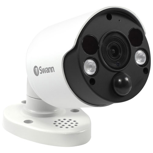 Swann Thermal Spotlight Wired Indoor/Outdoor 4K Ultra HD Add-On Bullet IP Camera - White