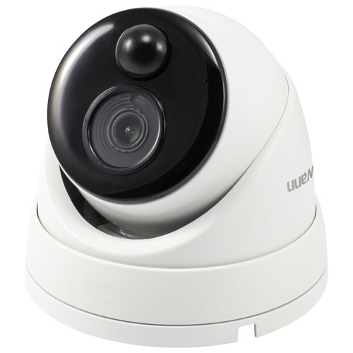 Swann Thermal Wired Indoor/Outdoor 4K Ultra HD Add-On Dome IP Camera - White