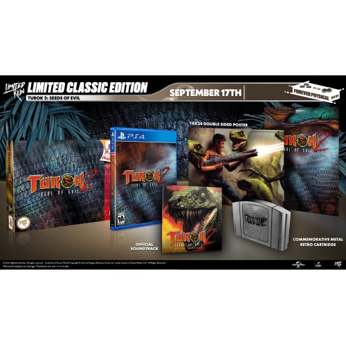 TUROK 2&nbsp;: Seeds of Evil - Édition classique - Limited Run #424 [PlayStation 4]