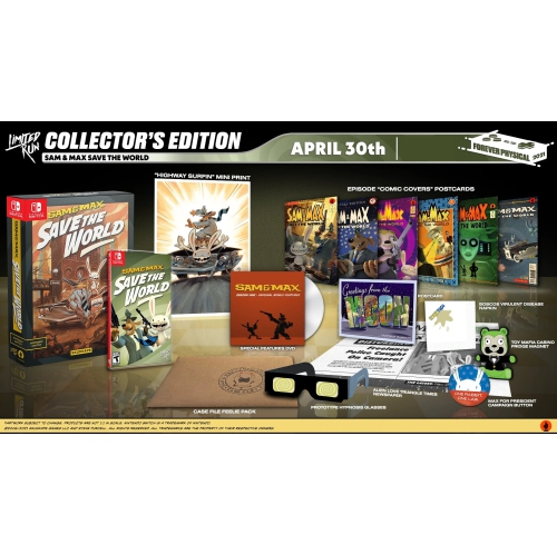 Sam & Max Save the World - Collector's Edition - Limited Run #104 [Nintendo Switch]