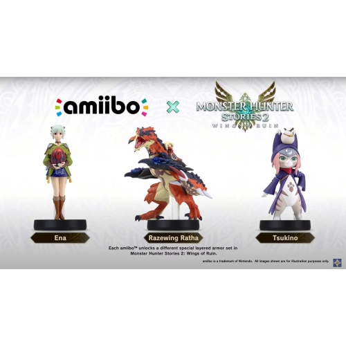 Tsukino Amiibo - Monster Hunter Stories 2: Wings of Ruin Series [Nintendo Accessory]