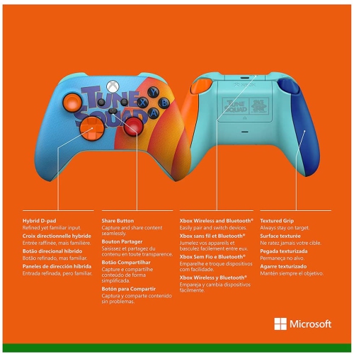 Xbox Wireless Controller - Space Jam: A New Legacy Tune Squad Exclusive [Xbox Series X/S + Xbox One Accessory]