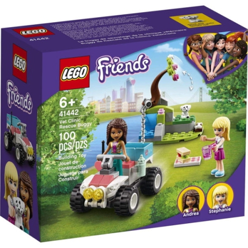 LEGO Friends: Vet Clinic Rescue Buggy - 100 Piece Building Kit
