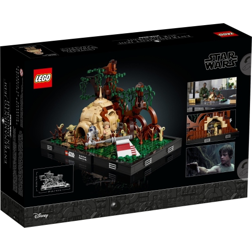 LEGO Star Wars&nbsp;: Diorama d'entraînement des Jedi de Dagobah - Ensemble de construction de 1000 pièces [LEGO, #75330]