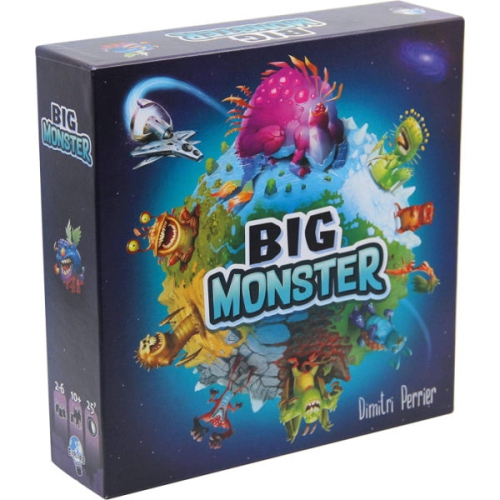ASMODEE  Big Monster [Board Game, 2-6 Players]