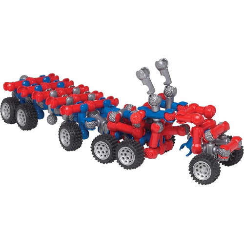 Ensemble de conception de voiture Zoobmobile Racerz de ZOOB Système de modélisation de construction - Ensemble de construction de 88 pièces