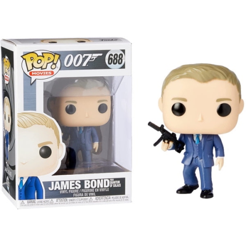Funko POP! Movies: James Bond - Daniel Craig [Toys, Ages 3+, #688]