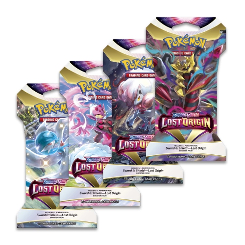 JCC Pokémon : Sword & Shield - Lost Origin Sleeved Booster Pack [jeu de cartes, 2 joueurs]
