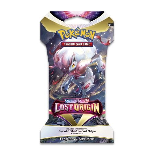 JCC Pokémon : Sword & Shield - Lost Origin Sleeved Booster Pack [jeu de cartes, 2 joueurs]