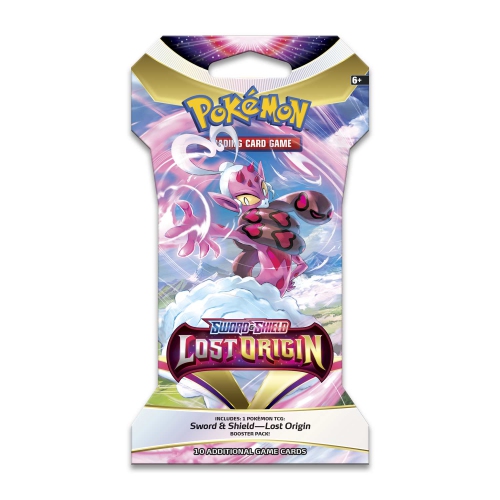 JCC Pokémon : Sword & Shield - Lost Origin Sleeved Booster Pack [jeu de cartes, 2 joueurs]