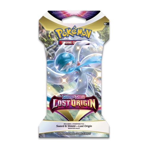 JCC Pokémon : Sword & Shield - Lost Origin Sleeved Booster Pack [jeu de cartes, 2 joueurs]