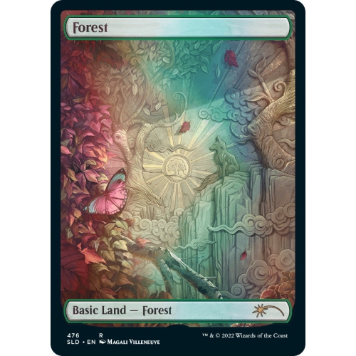 Jeu de société Magic: Jeu de cartes à collectionner The Gathering - Secret Lair Artist Series: Magali Villeneuve - aluminium