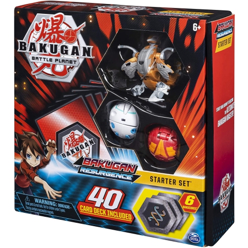 Bakugan TCG: Battle Brawlers Starter Set with Transforming Creatures - Aurelus Nobilious