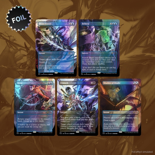 Jeu de société Magic: The Gathering TCG - Secret Lair Drop Series - Voici&nbsp;: Kaito Shizuki - Aluminium