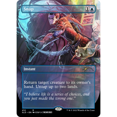 Jeu de société Magic: The Gathering TCG - Secret Lair Drop Series - Voici : Kaito Shizuki - Aluminium