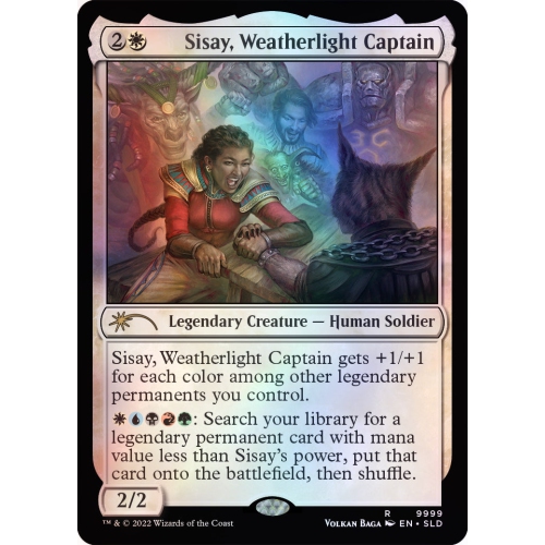 Jeu de société Magic: The Gathering TCG - Secret Lair Drop Series - Enfin! Cartes magiques gauches – aluminium