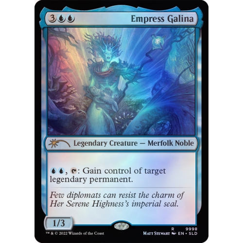 Jeu de société Magic: The Gathering TCG - Secret Lair Drop Series - Enfin! Cartes magiques gauches – aluminium