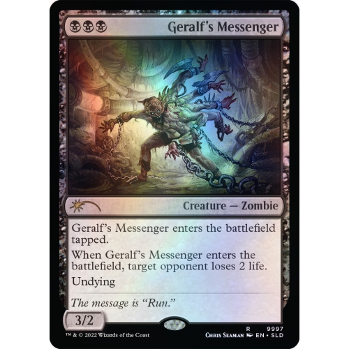 Jeu de société Magic: The Gathering TCG - Secret Lair Drop Series - Enfin! Cartes magiques gauches – aluminium