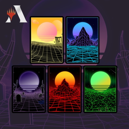 Jeu de société Magic: The Gathering TCG - Secret Lair Drop Series - Abat-jour non inclus - Aluminium