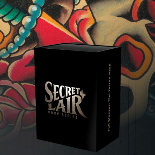 Magique : The Gathering - Secret Lair Drop Series - pochettes complètes : The Tattoo Pack [jeu de cartes, 2 joueurs]