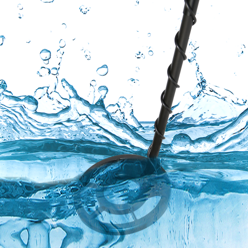 SuperEye MD6026 Underwater Metal Detector | Precise Sensitivity | LED & Alarm with Headphone | Fully Waterproof | Submersible to 130 ft