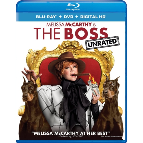 UNIVERSAL STUDIOS  The Boss [Blu-Ray + DVD + Digital] Great movie