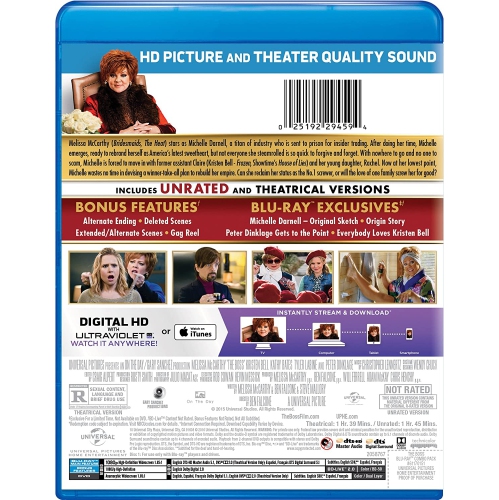 The Boss [Blu-ray + DVD + Digital]